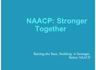 NAACP: Stronger Together