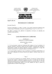 Ligji Nr. 02/L-14 PÃR PRODUKTET E NDÃRTIMIT Kuvendi i Kosov