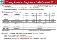 Young Austrian Engineers CAD-Contest 2011 - ARGE 3D-CAD