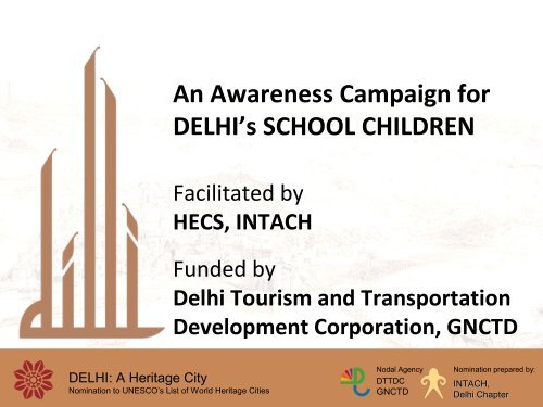 School Program - Delhi Heritage City