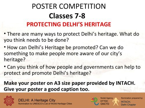 School Program - Delhi Heritage City