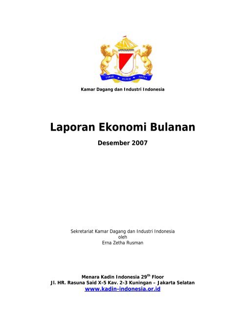 Desember 2007 - Kadin Indonesia