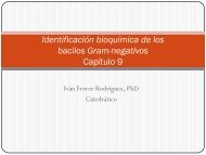 IdentificaciÃ³n bioquÃ­mica de los bacilos Gram-negativos CapÃ­tulo 9