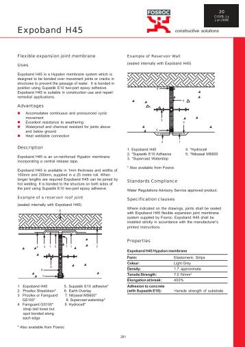 Expoband H45 - Arcon Supplies