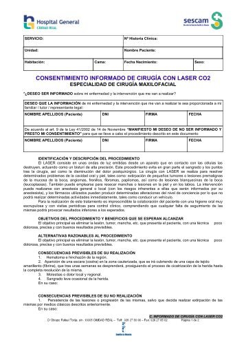 CIRUGIA CON LASER CO2