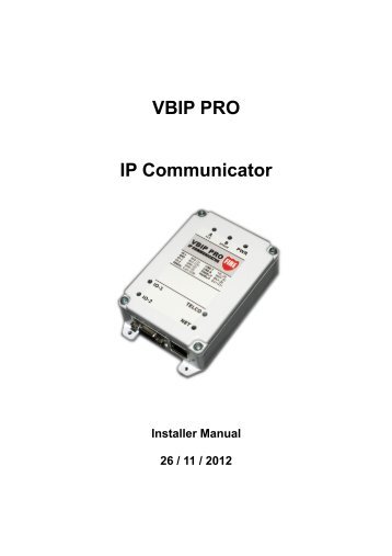 VBIP PRO IP Communicator - Villbau.com