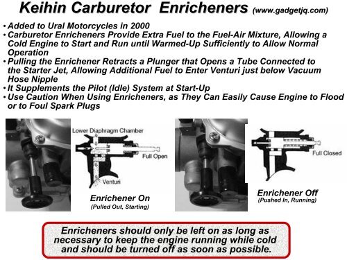 Carburetor Chokes - Good Karma Productions