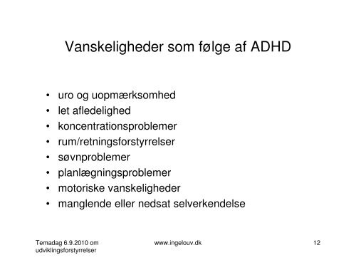 ADHD og autisme