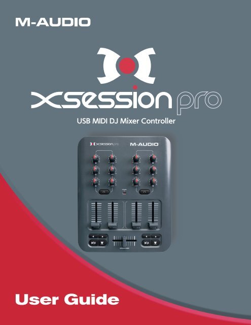 X-Session Pro User Guide - M-Audio