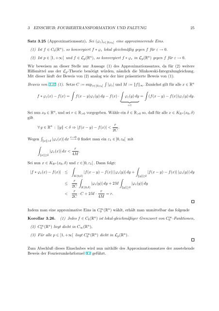 Partielle Differentialgleichungen in der Finanzmathematik Vorlesung ...