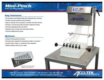 Mini-Pinch - Accutek Packaging Equipment