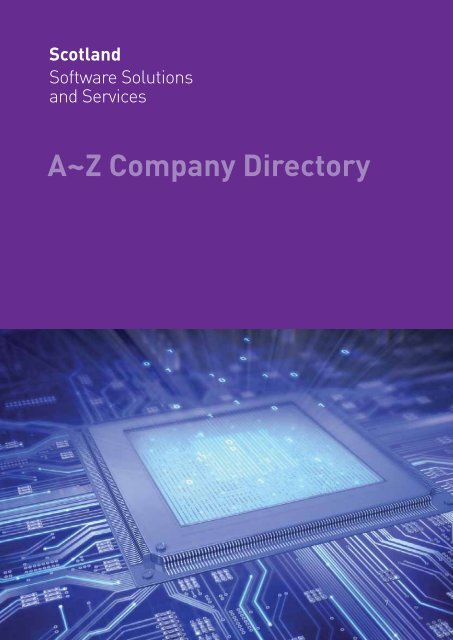 A~Z Company Directory Scotland - Scottish Development International
