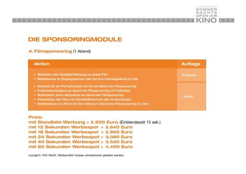 Sponsorenmappe - 21. LUDWIGSBURGER Sommernachts Open ...