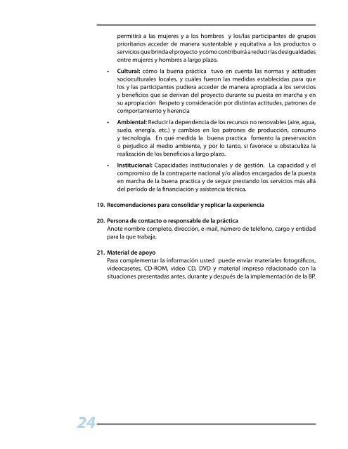 MetodologÃ­a para Fortalecer la Equidad y la ... - Cubaenergia