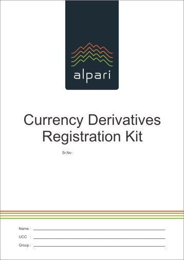 Account Opening Form - Alpari UK
