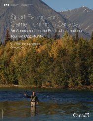 The Hunting Landscape - Canadian Tourism Commission - Canada