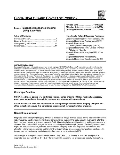 Magnetic Resonance Imaging (MRI), Low-Field