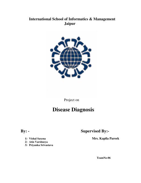 Project-Disease Diagnosis System