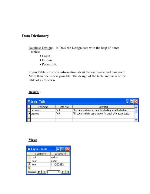 Project-Disease Diagnosis System