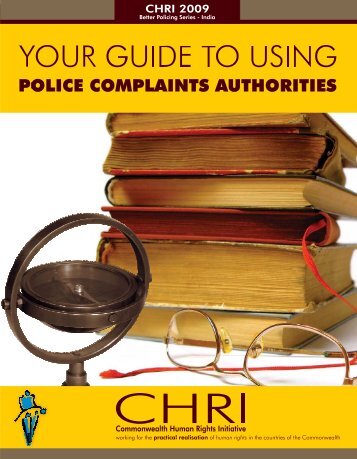 Your Guide to Using Police Complaints Authorities - Commonwealth ...