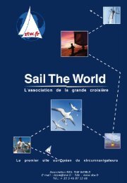 Dossier de presse STW - Sail The World