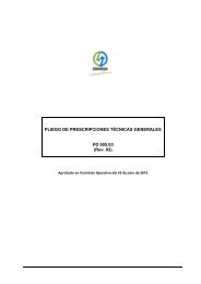 Pliego de Prescripciones Técnicas Generales (PDF) - Emasesa