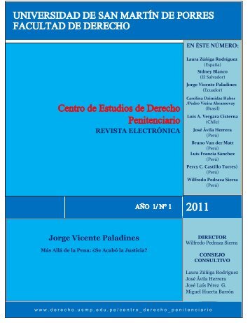 Prof. Jorge Vicente Paladines - Facultad de Derecho - Universidad ...