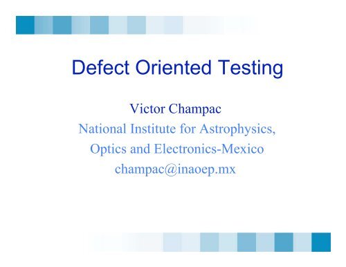 Defect oriented testing in advanced CMOS