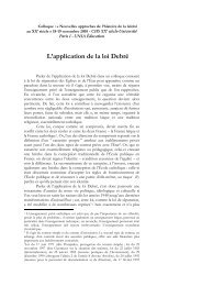 L'application de la loi DebrÃ© - Centre d'histoire sociale du XXe siÃ¨cle