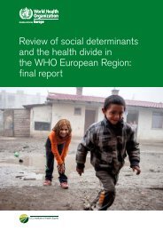 Review of social determinants and the health ... - Voice & Influence