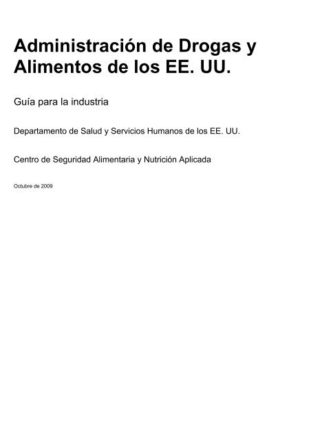 Guía de etiquetado de alimentos - Cámara de Comercio de Lima