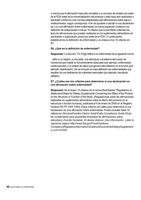 Guía de etiquetado de alimentos - Cámara de Comercio de Lima