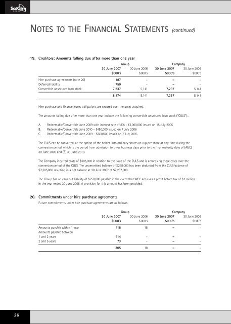 Annual Report 30 June 2007 - One Horizon Group