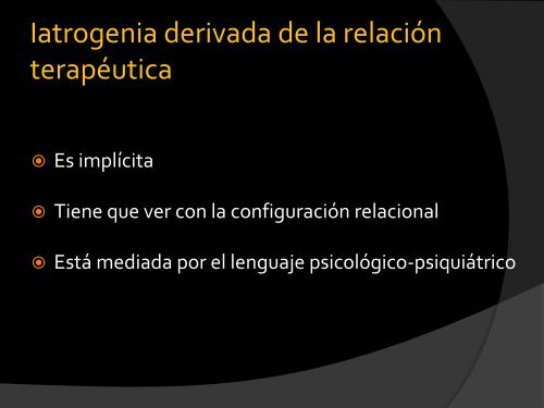 LA INDICACIÓN DE NO TRATAMIENTO