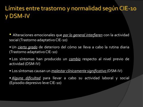 LA INDICACIÓN DE NO TRATAMIENTO