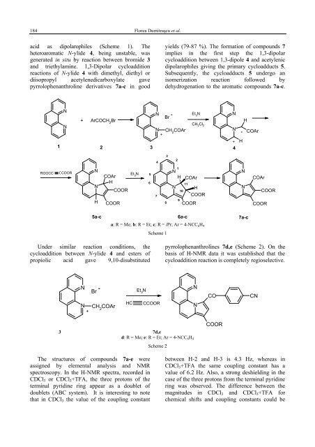 new 1,10-phenanthroline derivatives with potential antitumoral activity