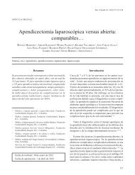 ApendicectomÃ­a laparoscÃ³pica versus abierta ... - SciELO Colombia