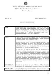 Decreto n 108 del _6_10Piano di coord e di supp per le ... - USR Lazio