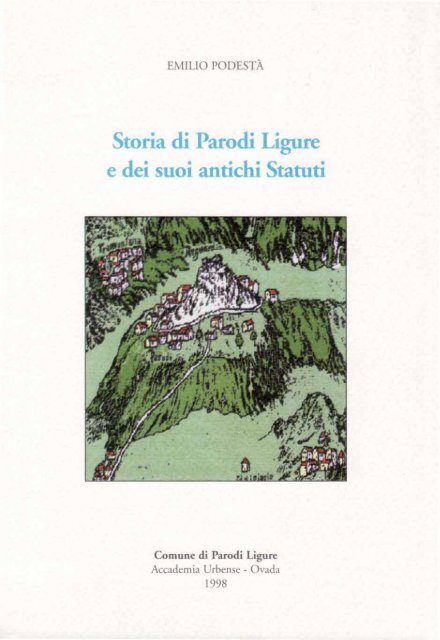 Scarica il libro in formato pdf - Comune di Parodi Ligure