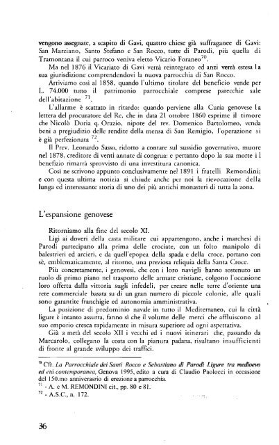 Scarica il libro in formato pdf - Comune di Parodi Ligure