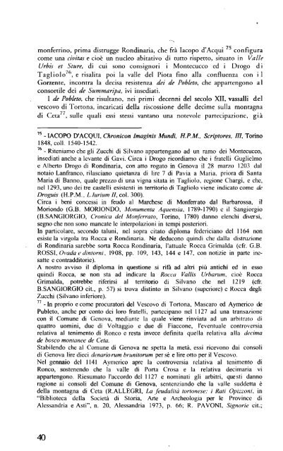 Scarica il libro in formato pdf - Comune di Parodi Ligure