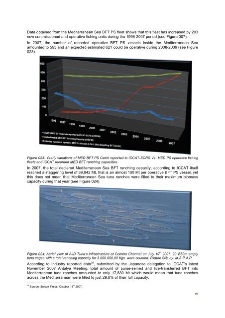 Race for the last bluefin Capacity of the purse seine fleet ... - WWF