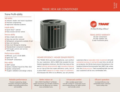 trane-xr14-brochure