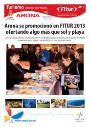 MonogrÃ¡fico Fitur 2013 [pdf 12.3 MB] - Turismo Arona