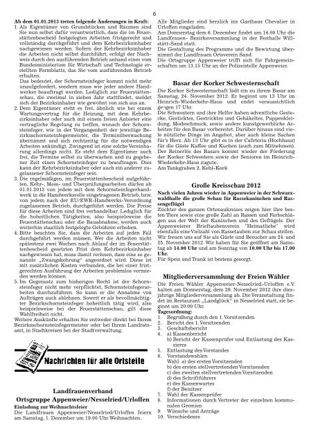 Mitteilungsblatt - Appenweier