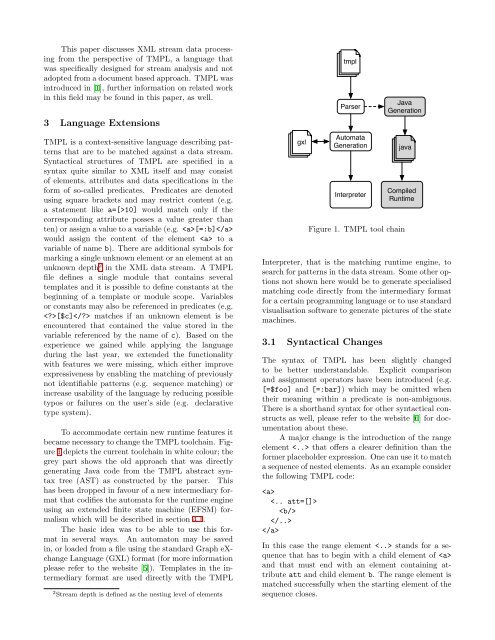 An efficient mechanism for Matching multiple patterns on XML Streams