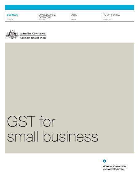 Understanding gst for small business