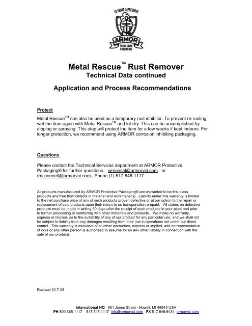 Metal Rescue Rust Remover Bath Tech Data Sheet.pdf