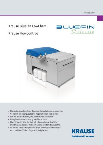 Krause Bluefin Lowchem Krause Flowcontrol - Krause-Biagosch ...