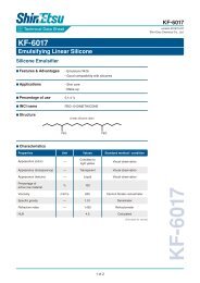 KF-6017 Emulsifying Linear Silicone